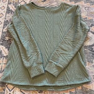 Lightweight textured sweater